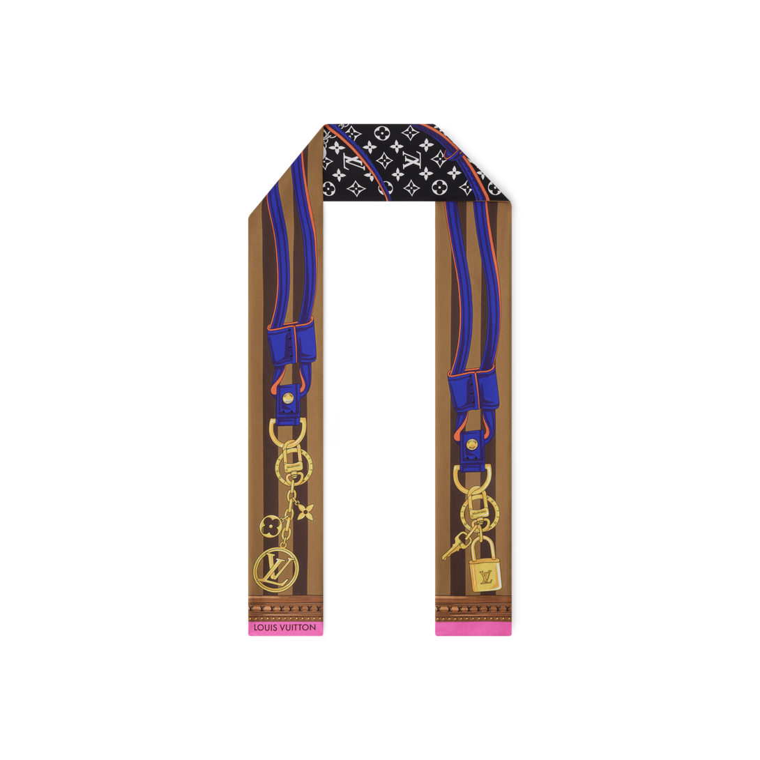 LOUIS VUITTON スカーフ ロゴ・ベルト柄 LOUIS VUITTON バンドースカーフ マルチカラー 【公式通販】